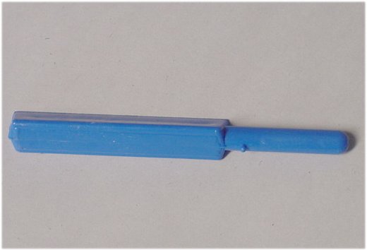 <!--06-->Blue Triangular Start Bar Peg