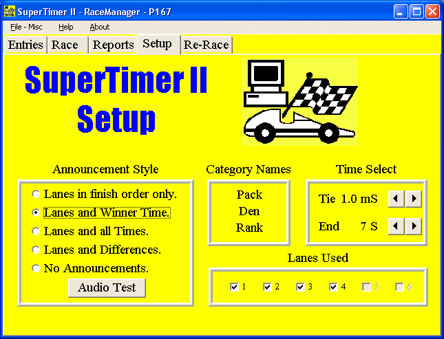 RaceManager Software